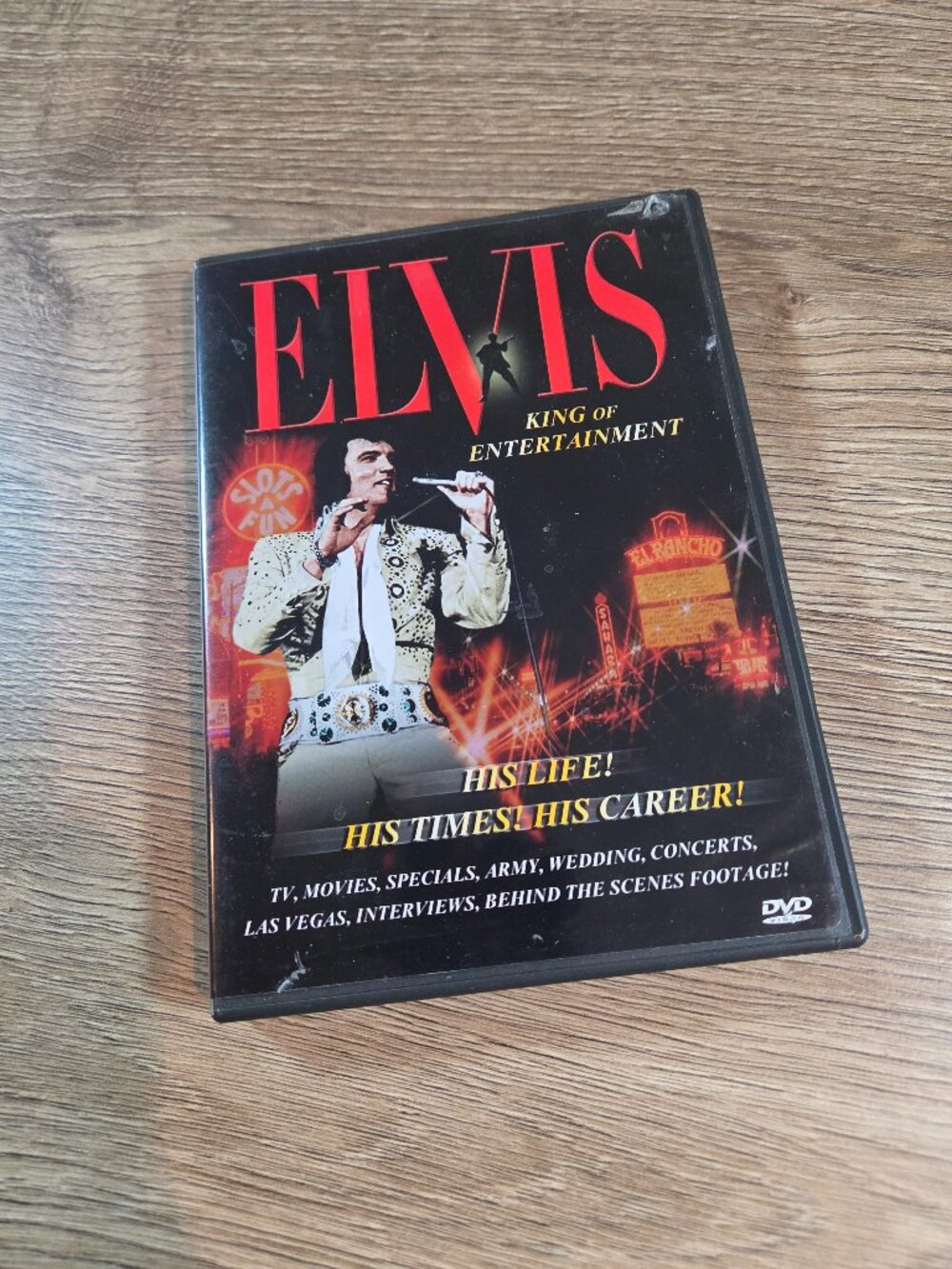 Elvis King Of Entertainment DVD Life Times Career Documentary GoodTimes 05-81383